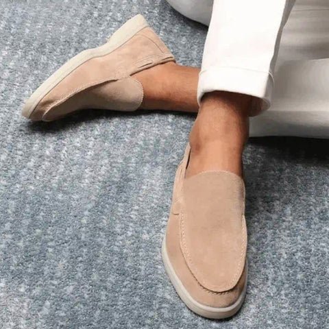 Eleganckie Mokasyny Zamszowe Wsuwane na Lato (Męskie)