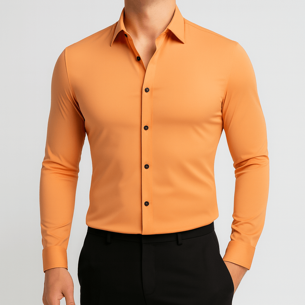 Klasyczna Zimowa Koszula Męska do Warstwowania (Męska)