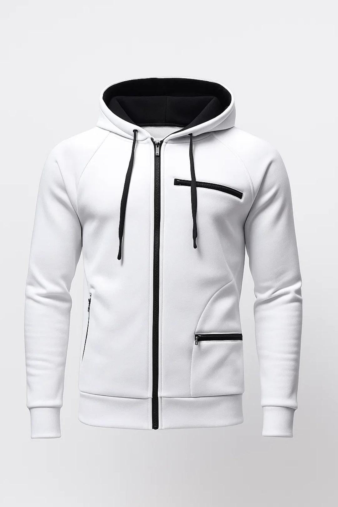 Wiosenna Bluza Slim Fit na Zamek (Męska)