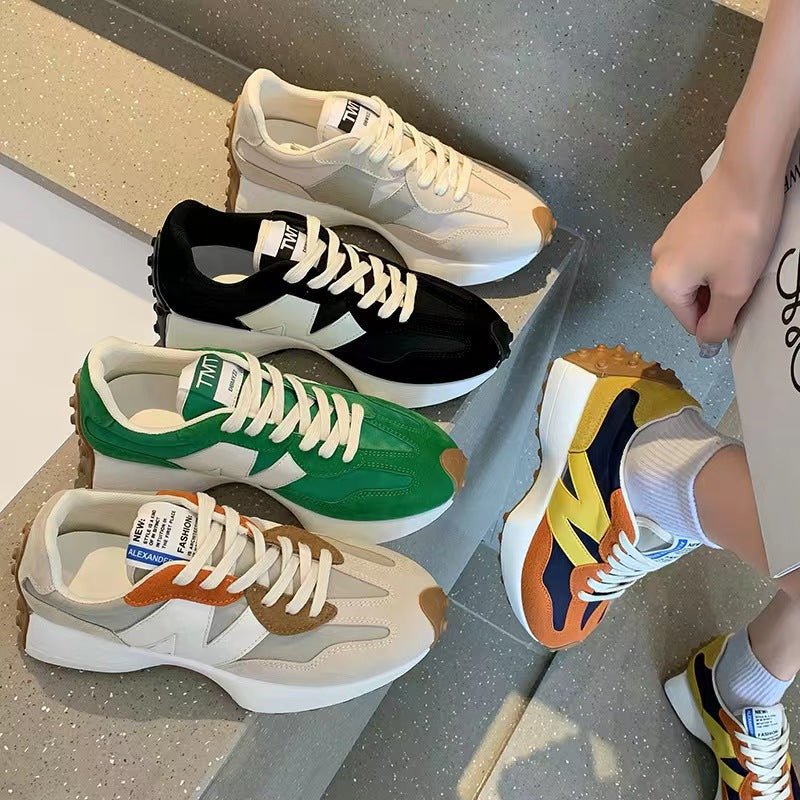 Wiosenne Damskie Sneakersy Sportowo-Casual w Stylu Miejskim (Damskie)