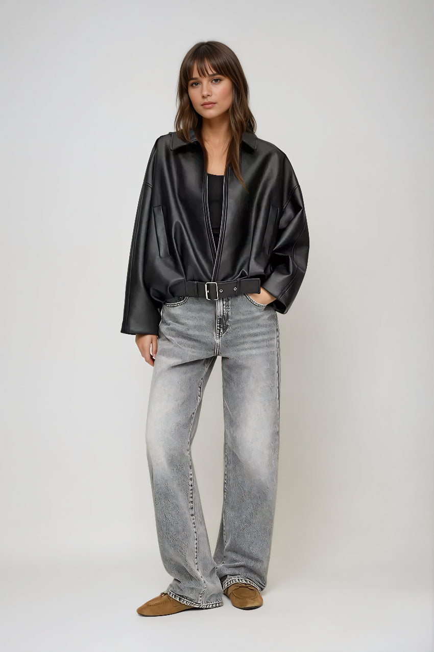 Retro Pikowana Kurtka Zimowa (Damska)