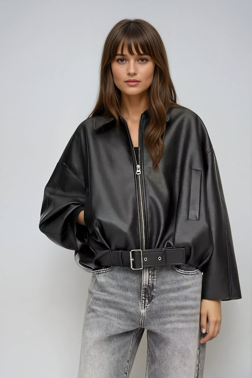 Retro Pikowana Kurtka Zimowa (Damska)