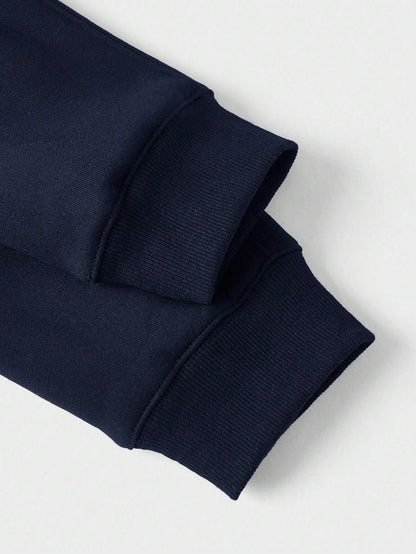 Wysokiej jakości sweter z półsuwakiem dla mężczyzn