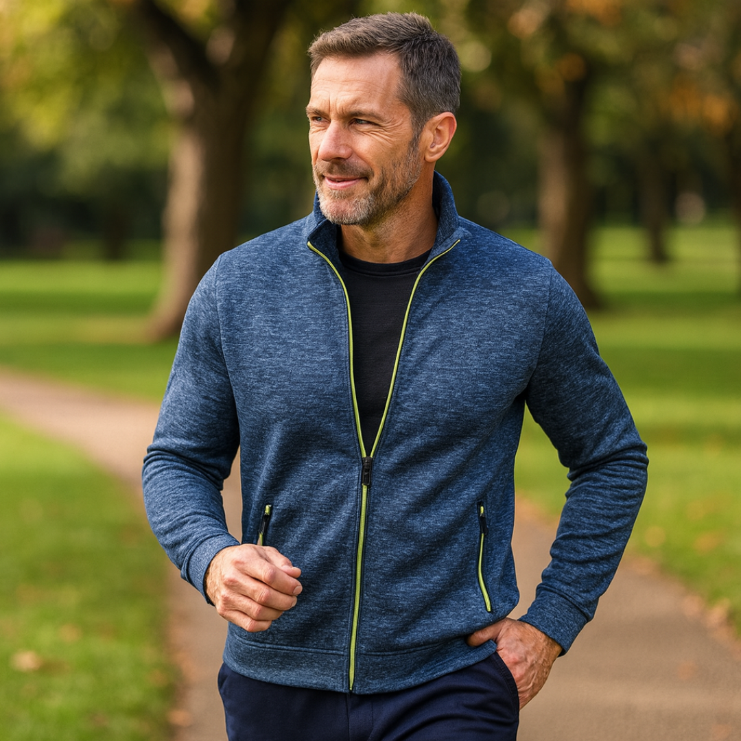 Sweter z Zamkiem i Golfem na Zimę (Męski)