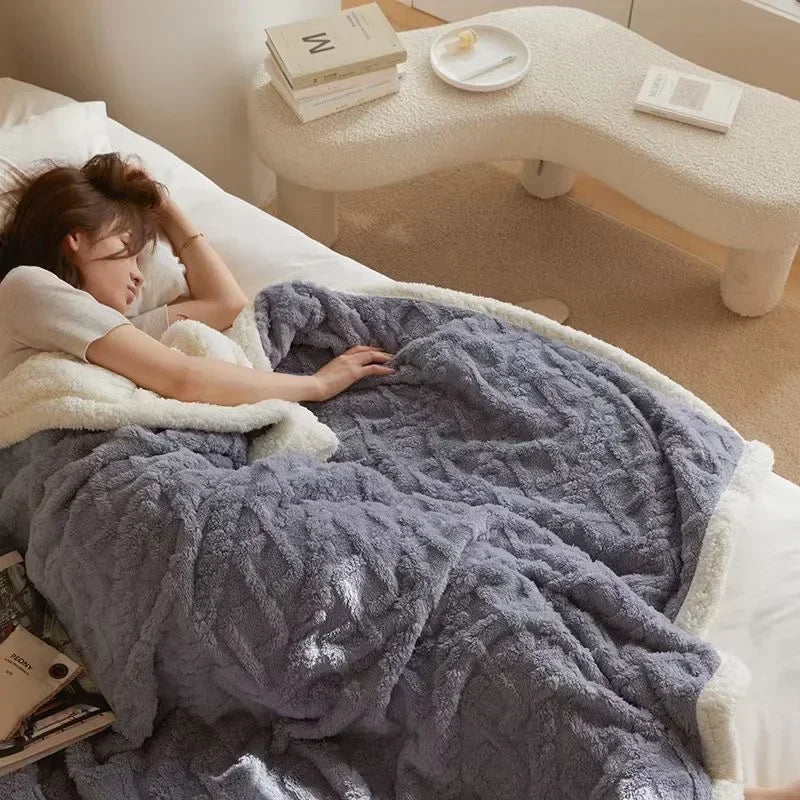 Ultra Miękki Zimowy Koc