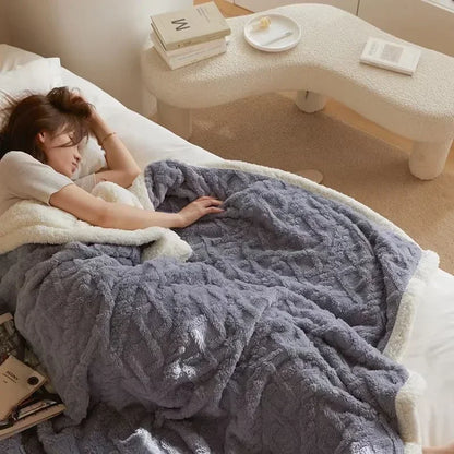 Ultra Miękki Zimowy Koc