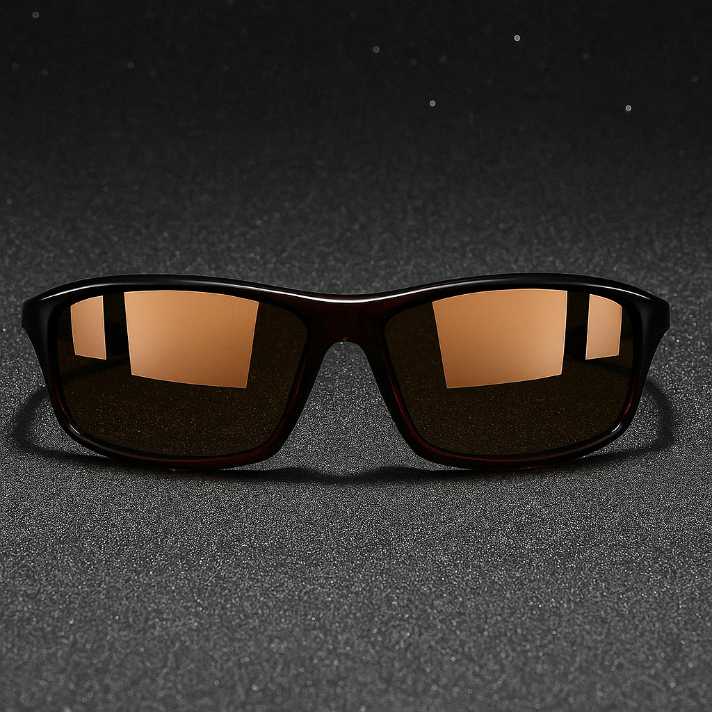 Męska Letnia Casual Sportowe Wraparound Ochrona UV Okulary Przeciwsłoneczne