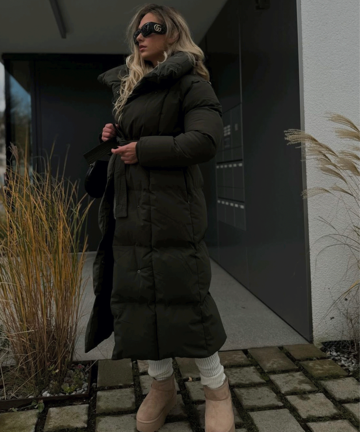 Ciepłe Camelowe Botki Zimowe (Damskie)