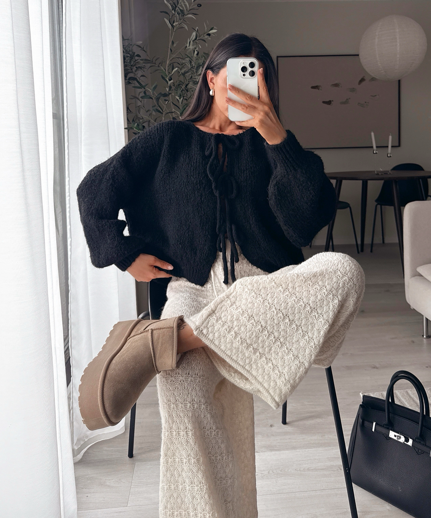 Ciepłe Camelowe Botki Zimowe (Damskie)