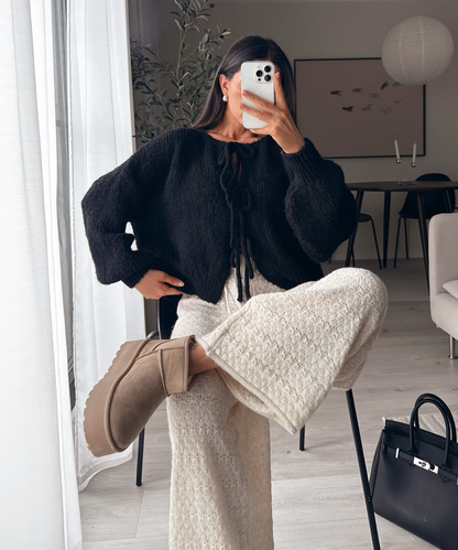 Ciepłe Camelowe Botki Zimowe (Damskie)