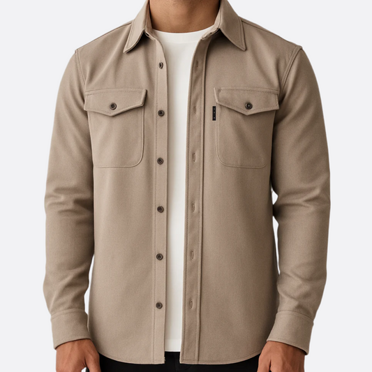 Zimowa Koszula-Kurtka Slim Fit (Męska)