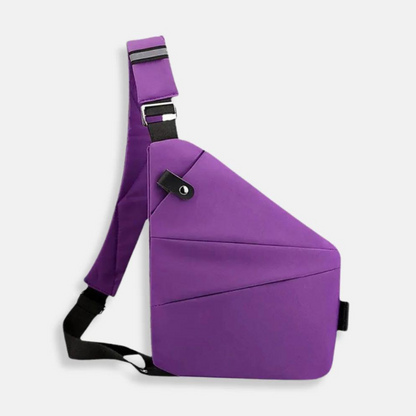 Torba crossbody unisex z ukrytym przed kradzieżą