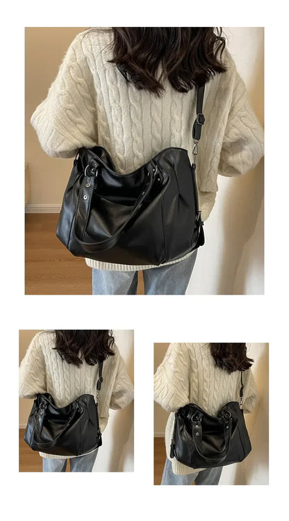 Zimowa Elegancka Torebka Na Ramię i Przez Ramię (Damska)