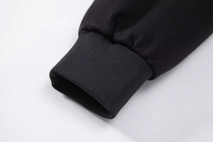 Ciepła Hybrydowa Kurtka Zimowa z Kapturem (Męska)