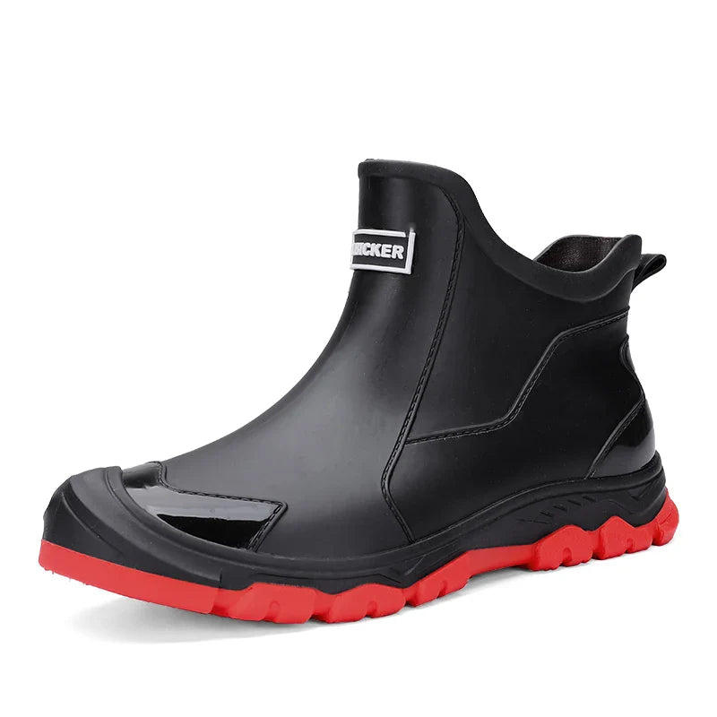 Zimowe Wodoodporne Kalosze Gumowe z Antypoślizgową Podeszwą (Męskie)