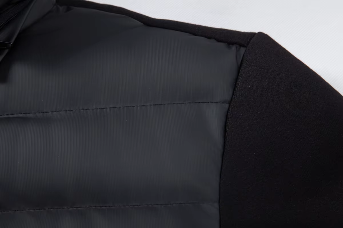 Ciepła Hybrydowa Kurtka Zimowa z Kapturem (Męska)