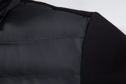 Ciepła Hybrydowa Kurtka Zimowa z Kapturem (Męska)