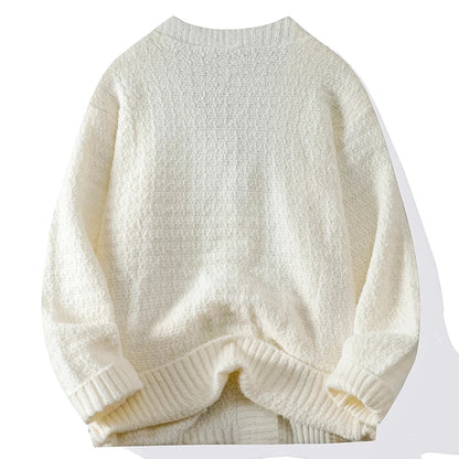 Ciepły Dzianinowy Kardigan na Zimę z Guzikami (Męski)