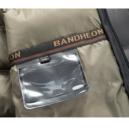 Elegancka Zimowa Kurtka Puchowa z Wysoką Stójką (Męska)