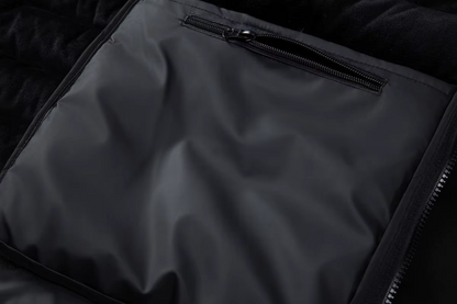 Ciepła Hybrydowa Kurtka Zimowa z Kapturem (Męska)