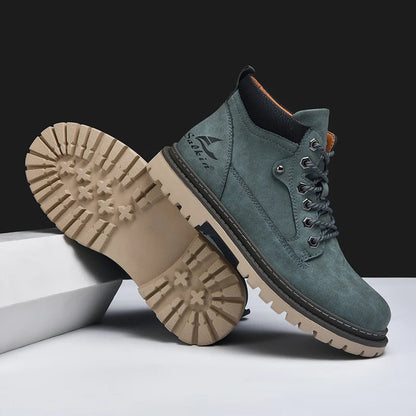 Zimowe Sznurowane Buty Trekkingowe (Męskie)