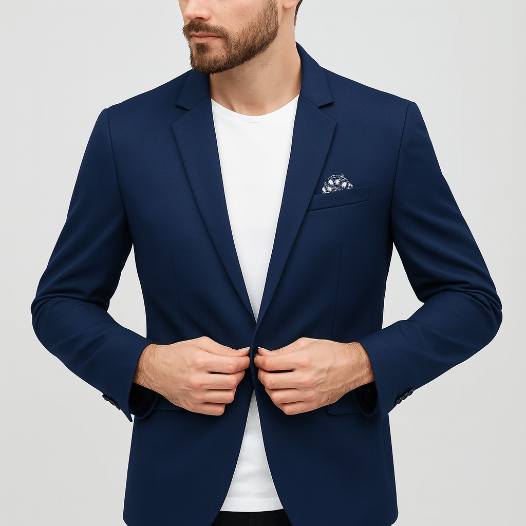 Dopasowana Zimowa Marynarka (Męski)