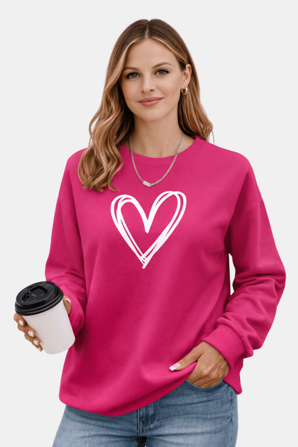 Damesvest met Hartmotief (Dames)