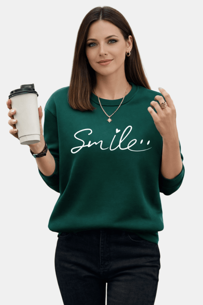 Damesvest met Tekst Smile (Dames)