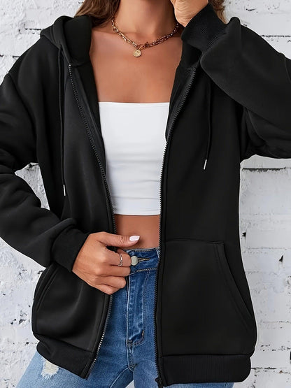 Sweat à capuche zippé (Femme)