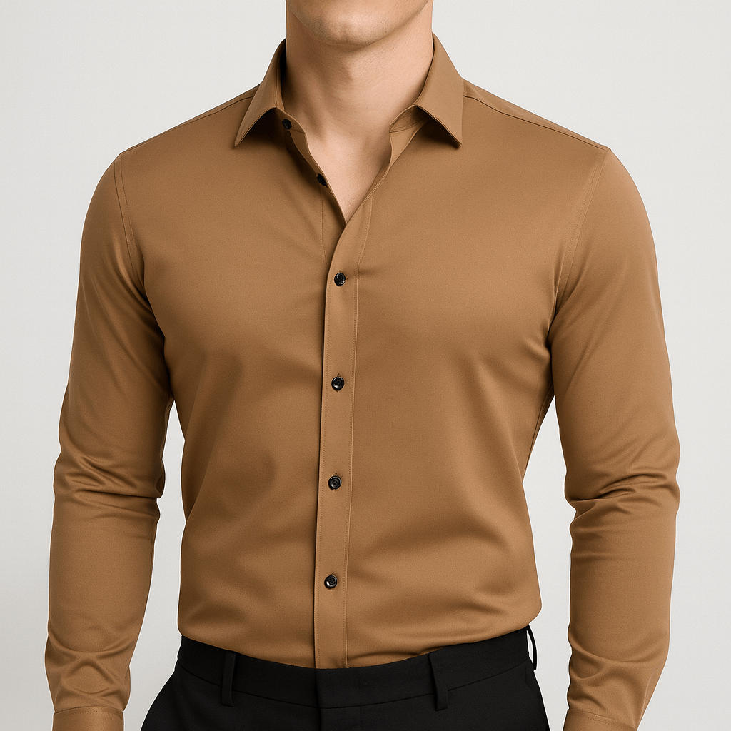 Klasyczna Zimowa Koszula Męska do Warstwowania (Męska)