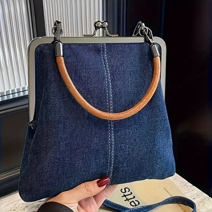 Damska Letnia Dżinsowa Torebka Crossbody