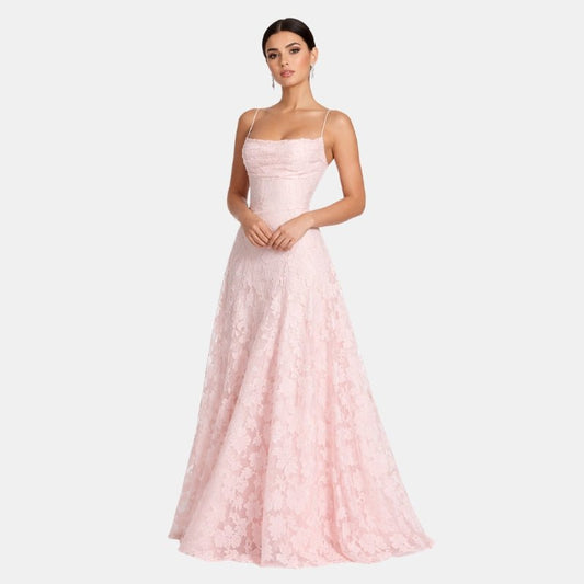 Damska Letnia Elegancka Na Ramiączkach Maxi Sukienka