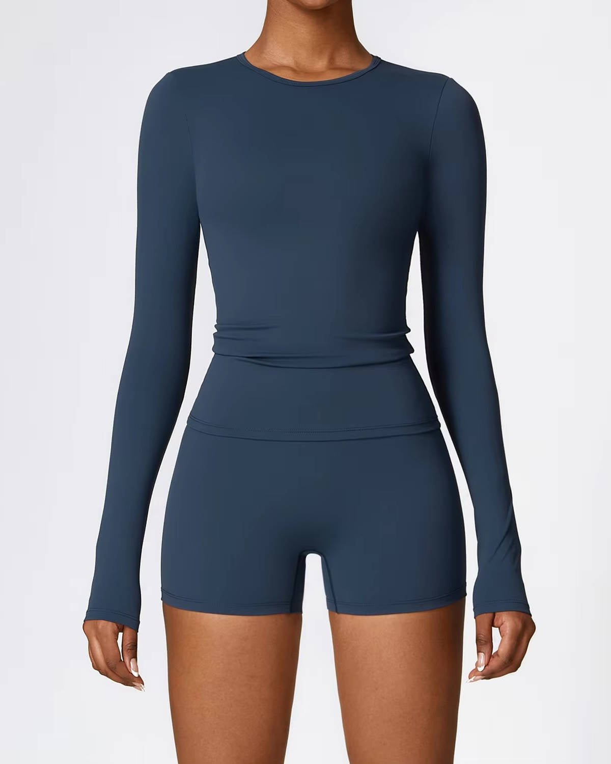 Damski Letni Sportowy Długi Rękaw Kolarki Komplet