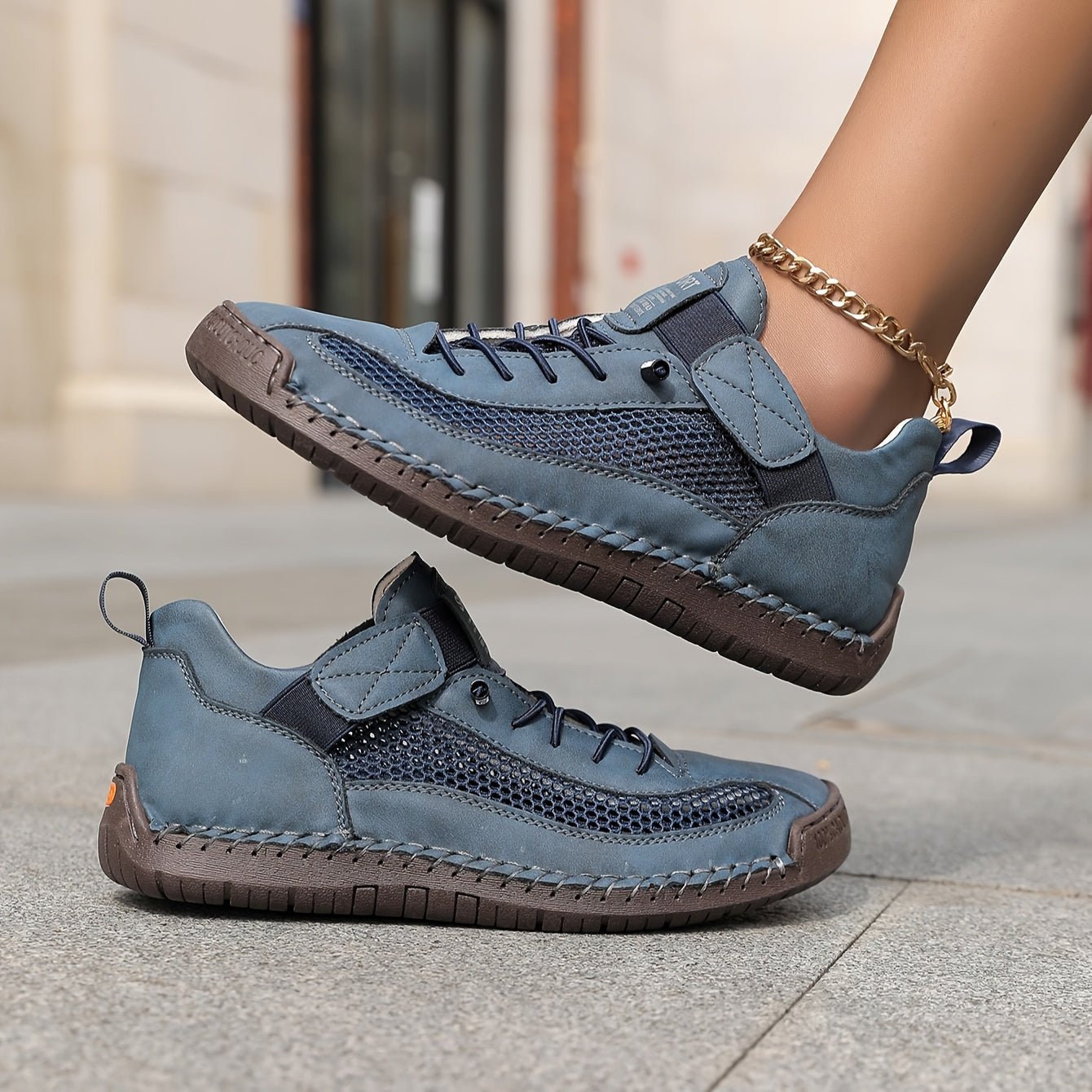 Damskie Komfortowe Oddychające Casual Sneakersy
