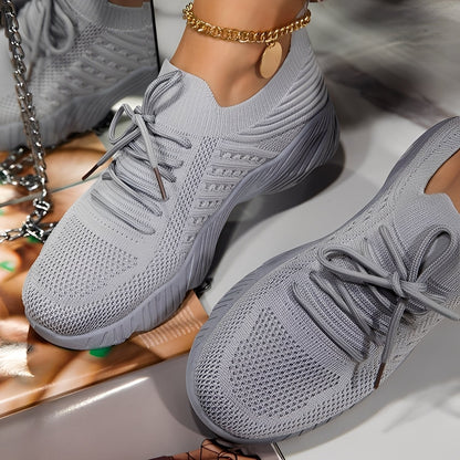 Damskie Lekkie Oddychające Do Chodzenia Sneakersy