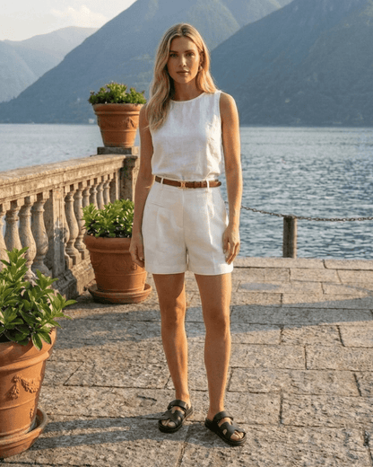 Damskie Letnie Eleganckie Wysoki Stan Szorty
