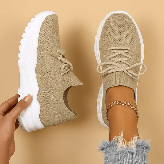 Damskie Letnie Lekkie Oddychające Sneakersy