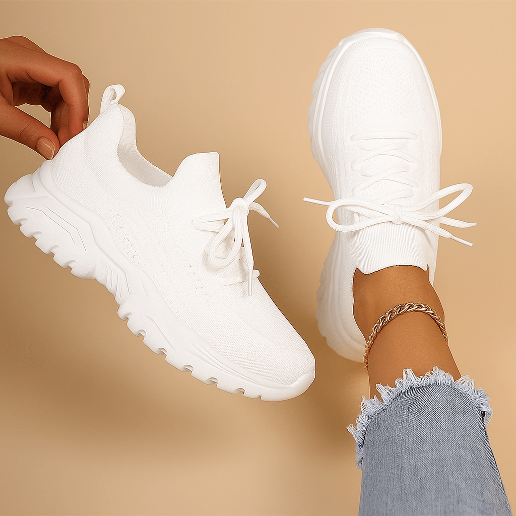 Damskie Letnie Lekkie Oddychające Sneakersy