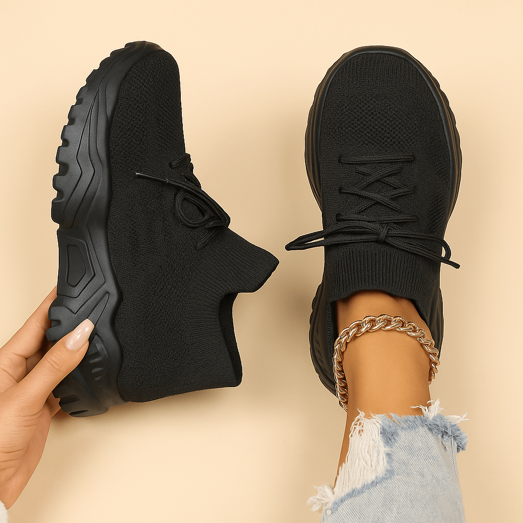 Damskie Letnie Lekkie Oddychające Sneakersy