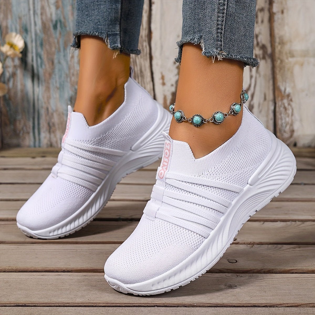 Damskie Letnie Oddychające Casual Lekkie Buty Do Chodzenia