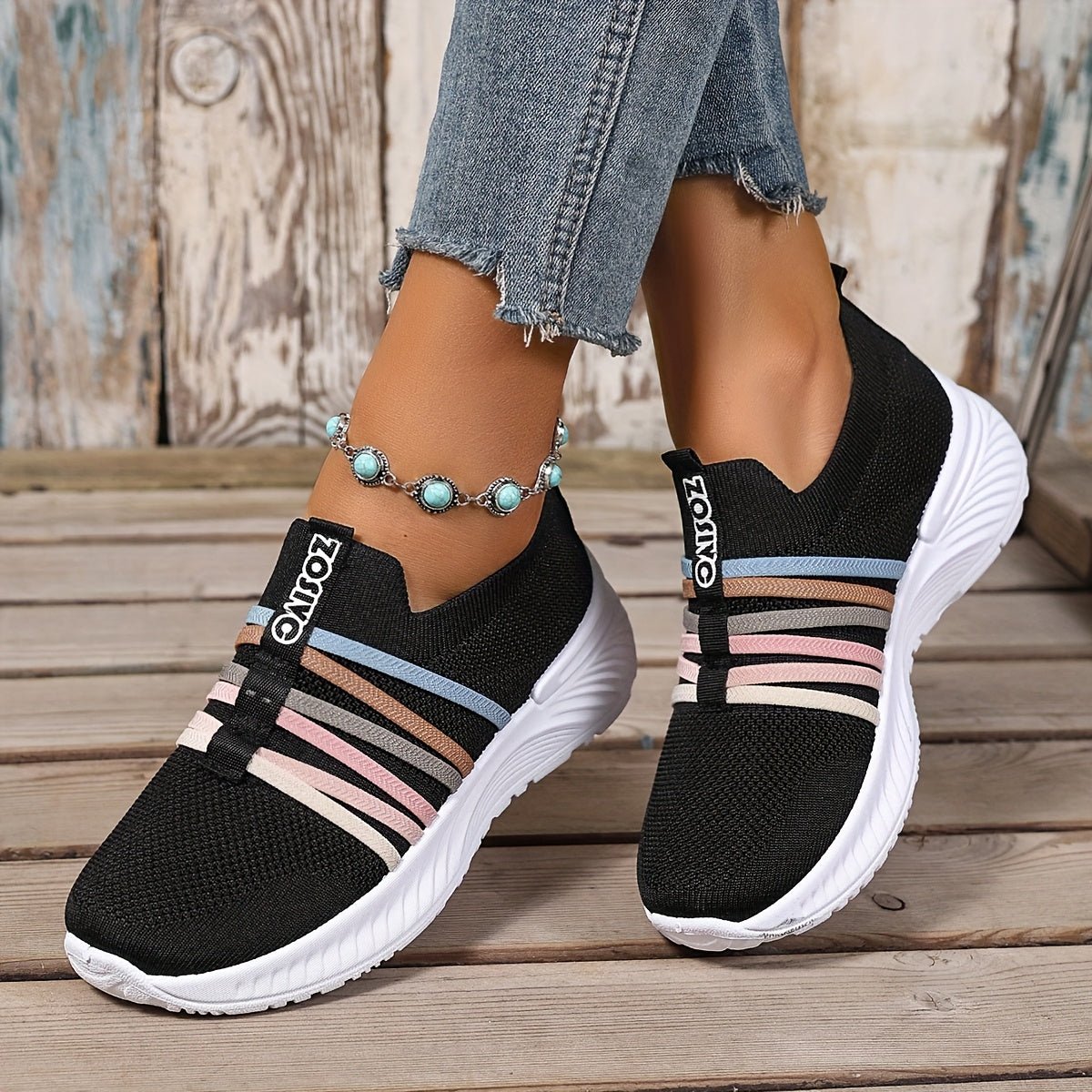 Damskie Letnie Oddychające Casual Lekkie Buty Do Chodzenia