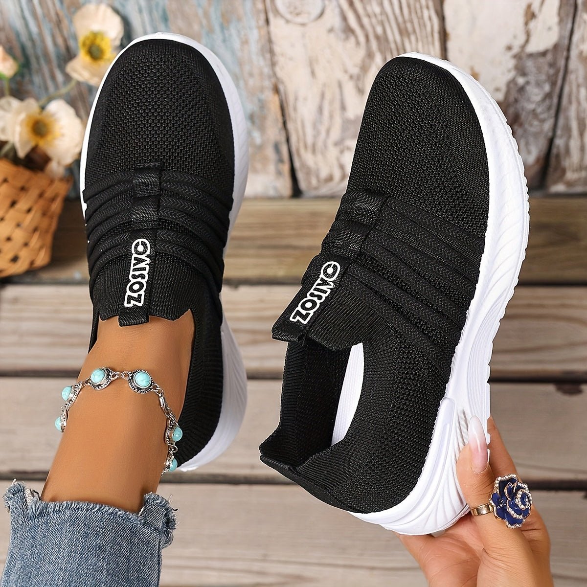 Damskie Letnie Oddychające Casual Lekkie Buty Do Chodzenia