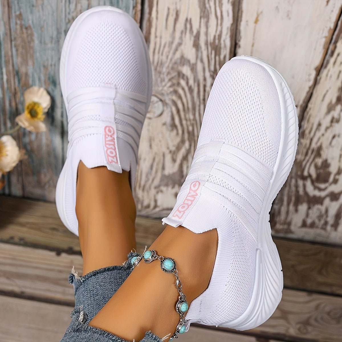 Damskie Letnie Oddychające Casual Lekkie Buty Do Chodzenia