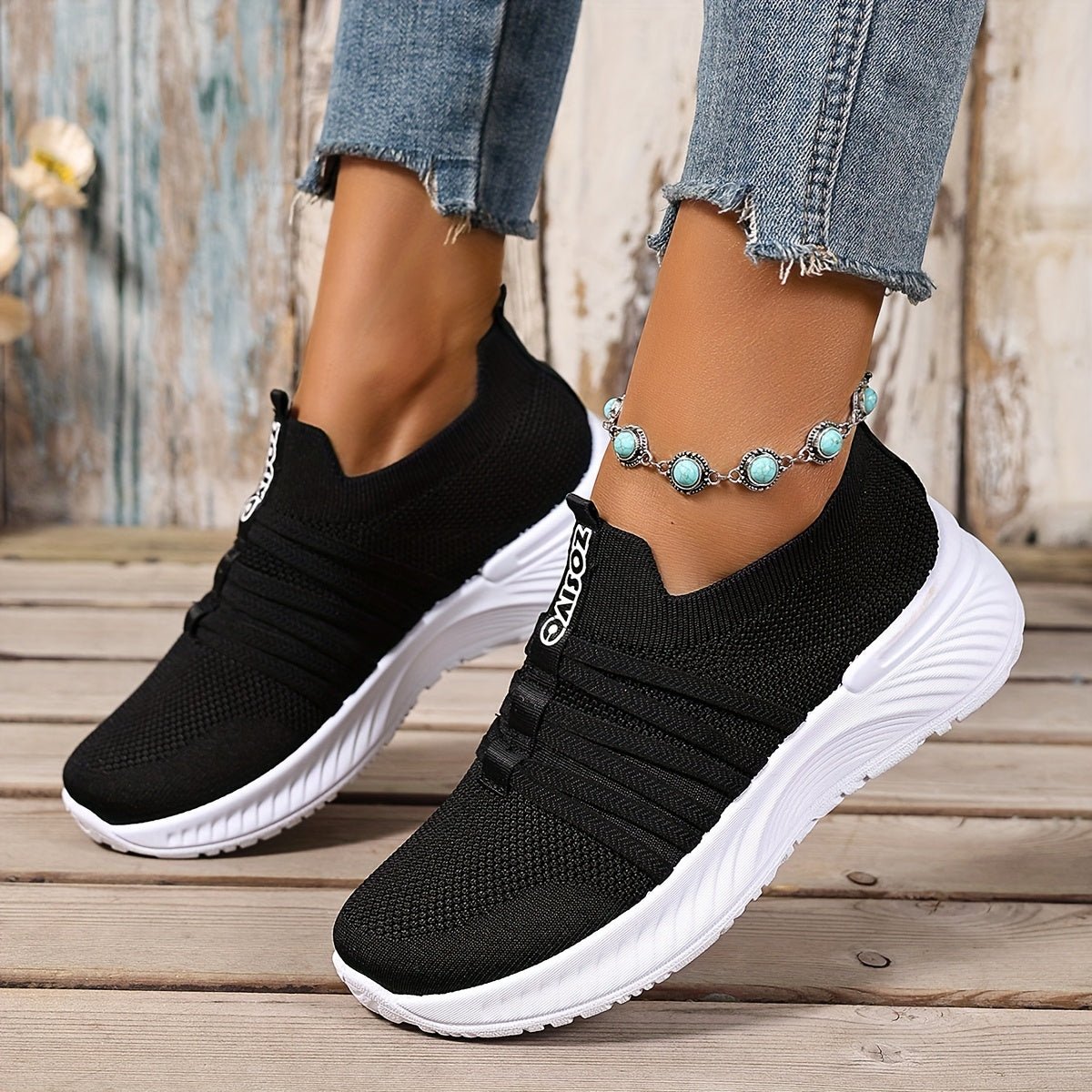 Damskie Letnie Oddychające Casual Lekkie Buty Do Chodzenia