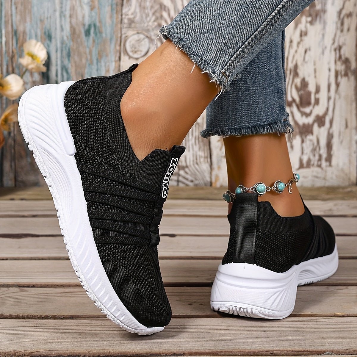 Damskie Letnie Oddychające Casual Lekkie Buty Do Chodzenia