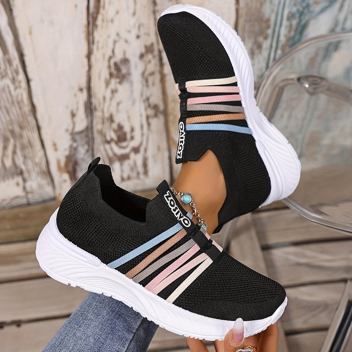 Damskie Letnie Oddychające Casual Lekkie Buty Do Chodzenia