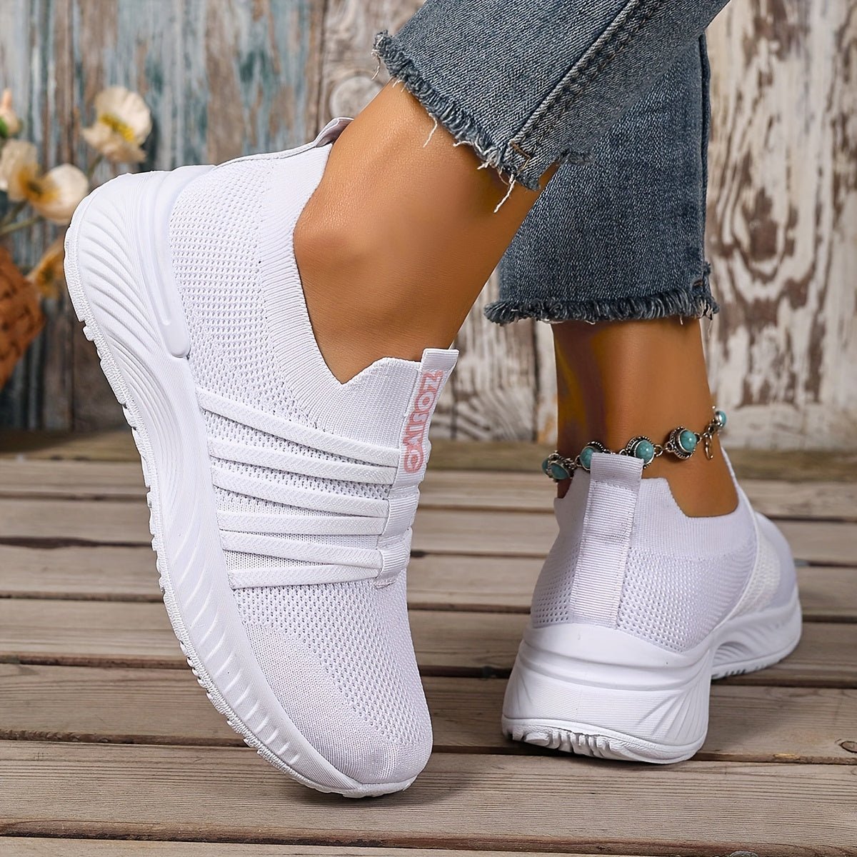 Damskie Letnie Oddychające Casual Lekkie Buty Do Chodzenia