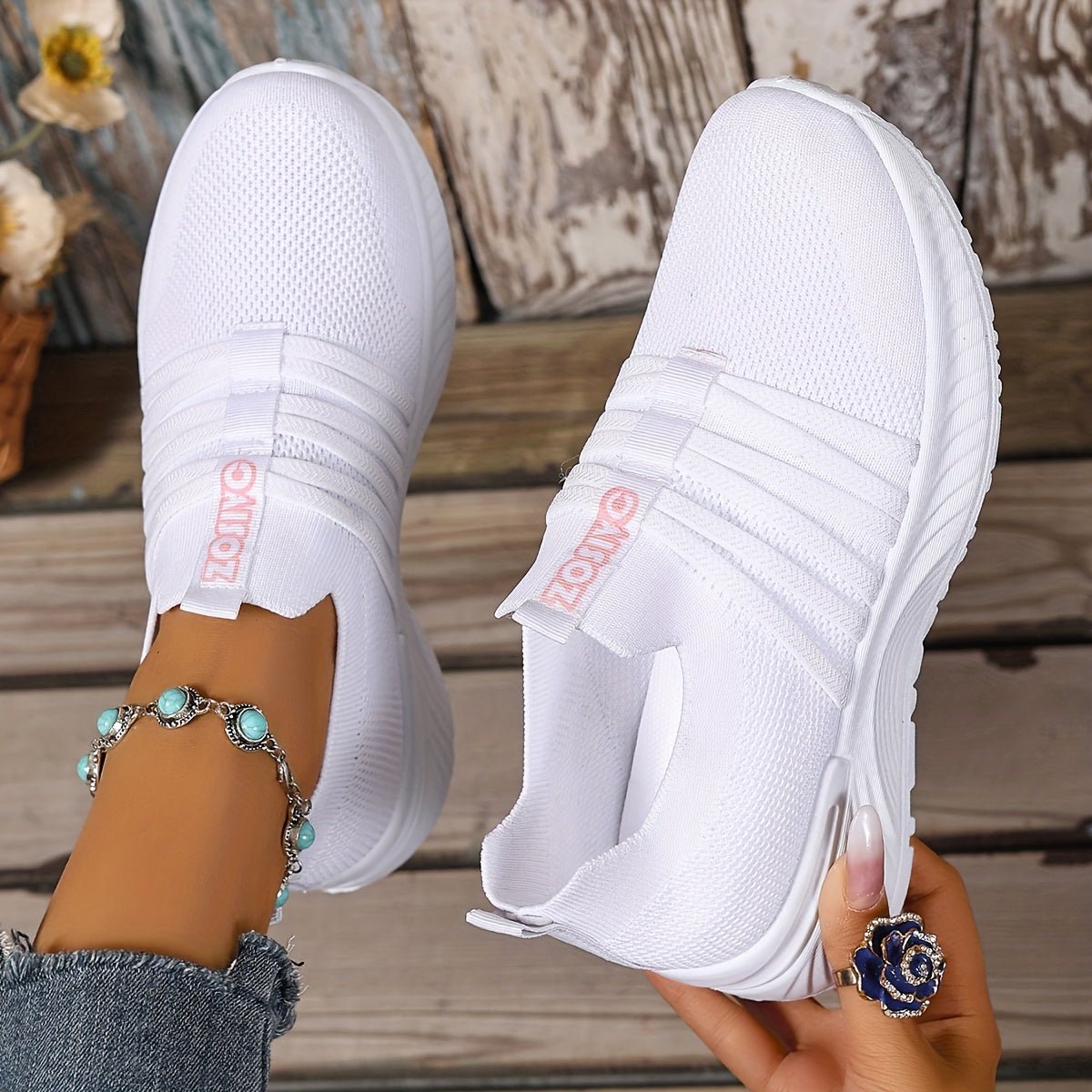 Damskie Letnie Oddychające Casual Lekkie Buty Do Chodzenia