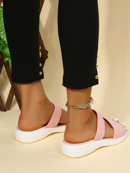 Damskie Letnie Oddychające Siatkowe Wsuwane Sandały