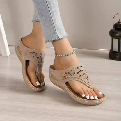 Damskie Ortopedyczne Podparcie Łuku Regulowane Komfortowe Sandały